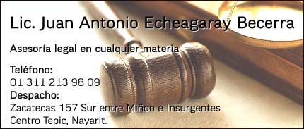 Juan Echegaray - Abogado