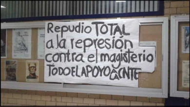 Estudiantes y maestros juntos y luchando, ese si es pacto por M&eacute;xico