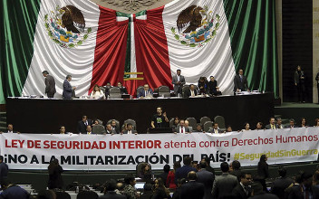 Rechazo a la Ley de Seguridad Interior