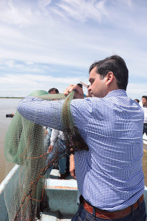 Con grandes augurios se abre temporada de captura de camar&oacute;n