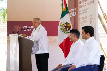 Octava visita de AMLO a Nayarit, sin saludos, besos y abrazos
