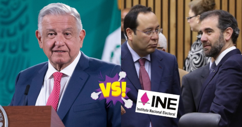 Qui&eacute;n ganar&aacute;: AMLO contra INE