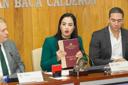 Poder Judicial de Nayarit entrega informe de actividades