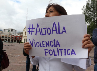 Cero tolerancia a la violencia pol&iacute;tica en raz&oacute;n de g&eacute;nero