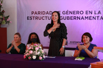 Las mujeres estamos listas para cargos importantes: presidenta del Congreso